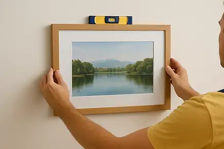 Pictures & Mirrors Hanging in Cambridge