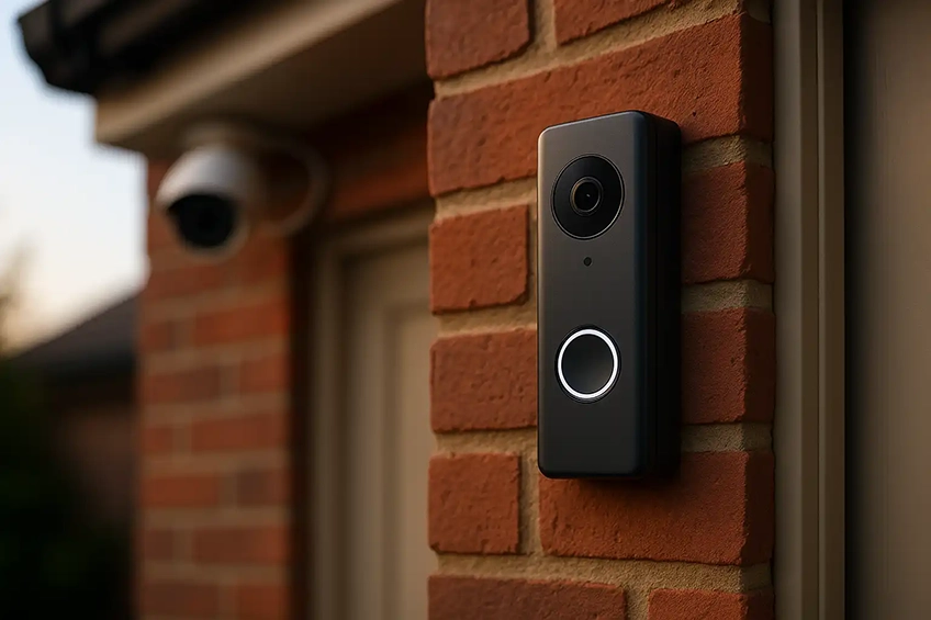 Smart doorbell and security camera installation in Cambridge