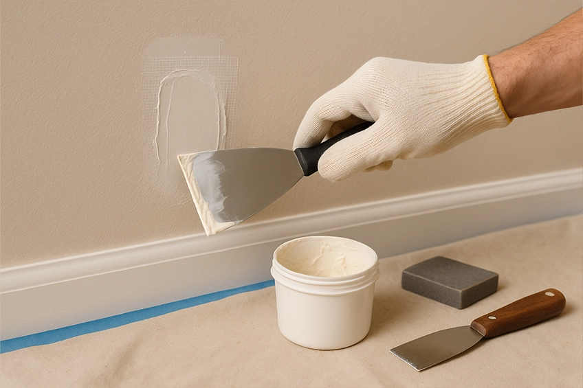 Small plaster repairs and making good in Cambridge